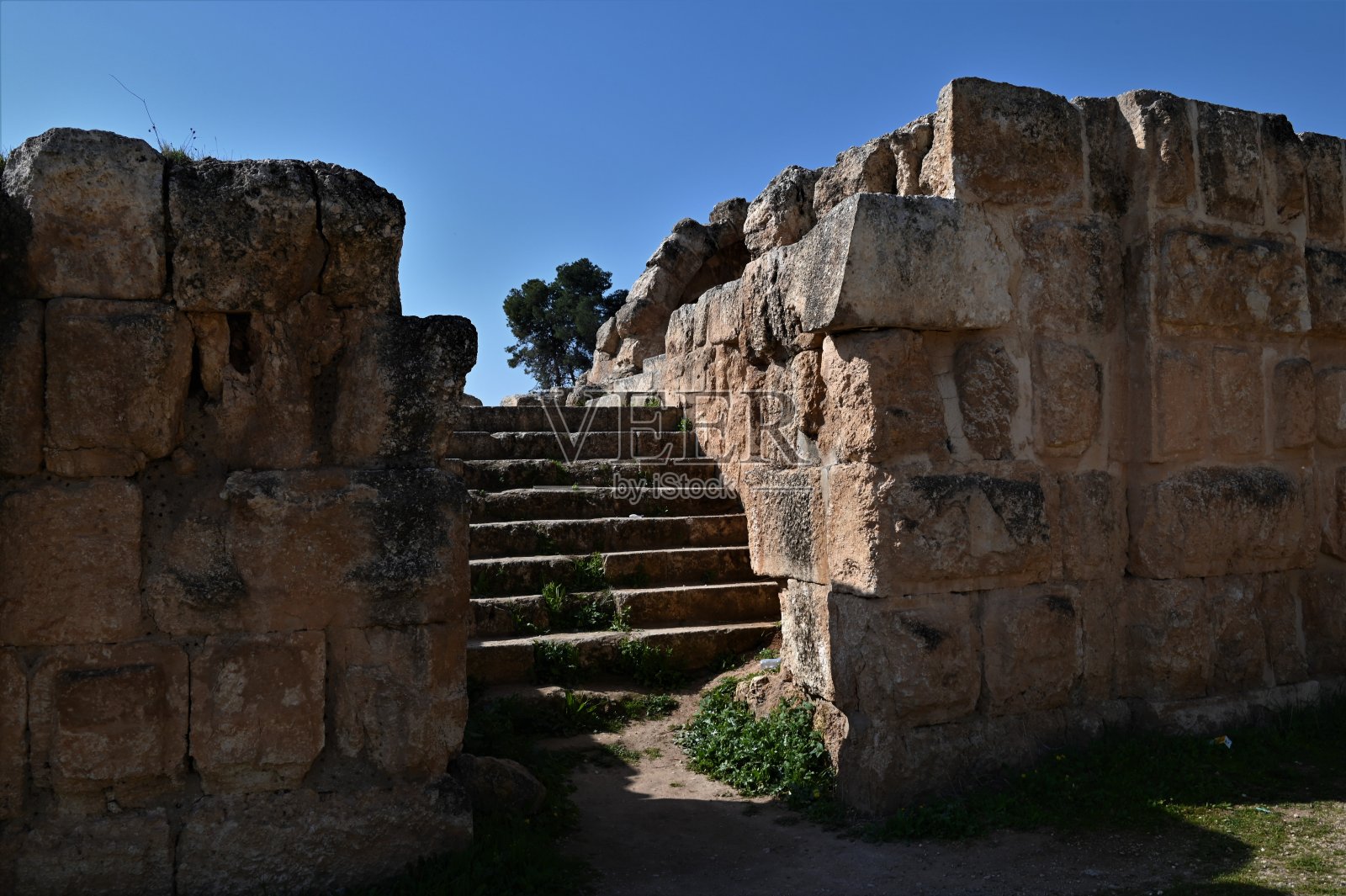 约旦地标-杰拉什照片摄影图片