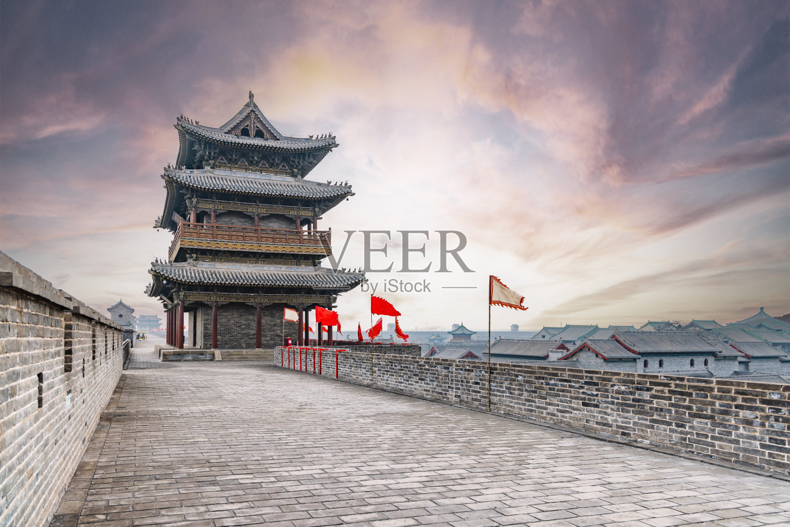 中国古代建筑照片摄影图片