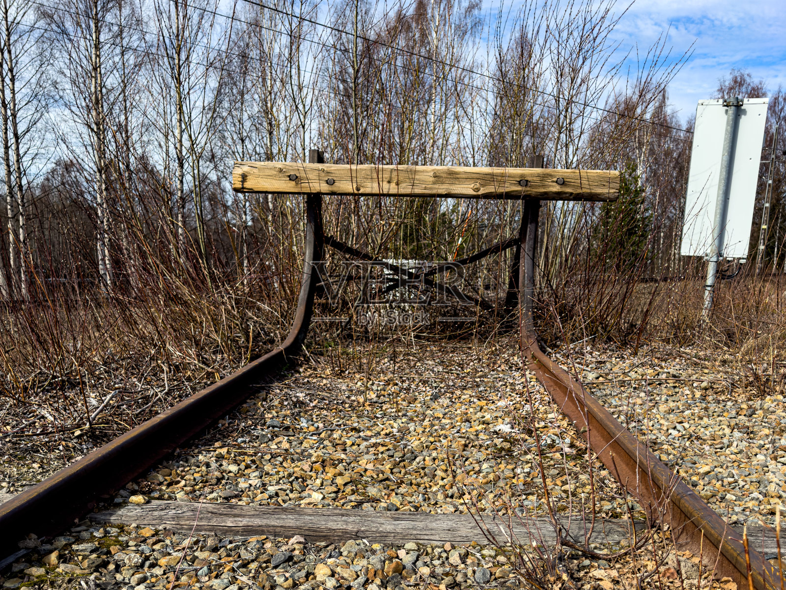 skellefte<s:1>的铁路照片摄影图片