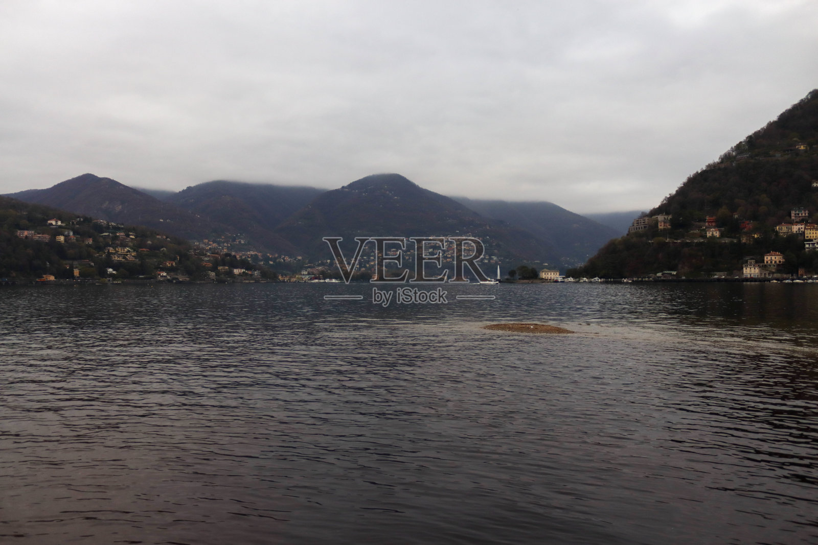 科摩湖照片摄影图片