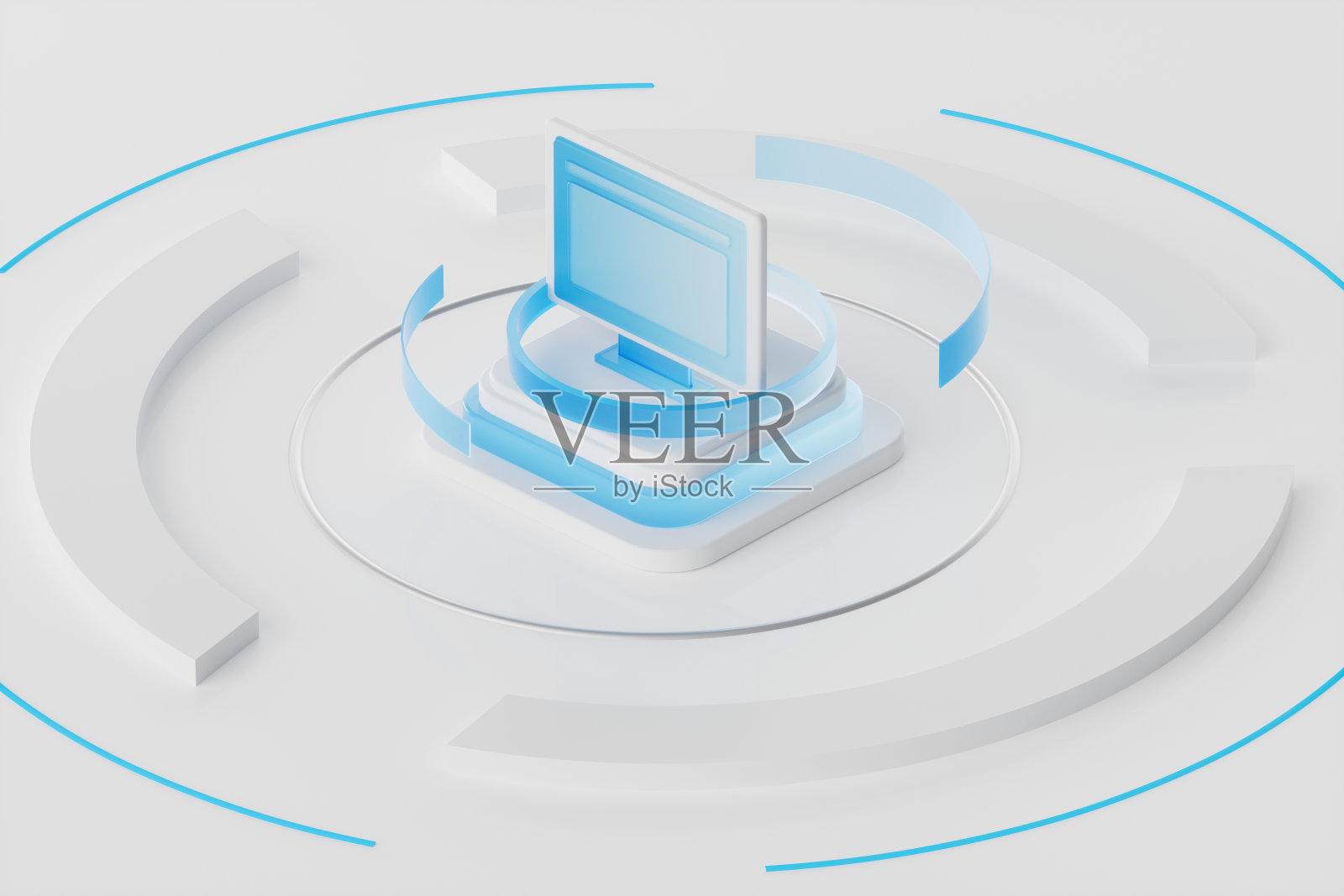 3d渲染云数据概念图照片摄影图片
