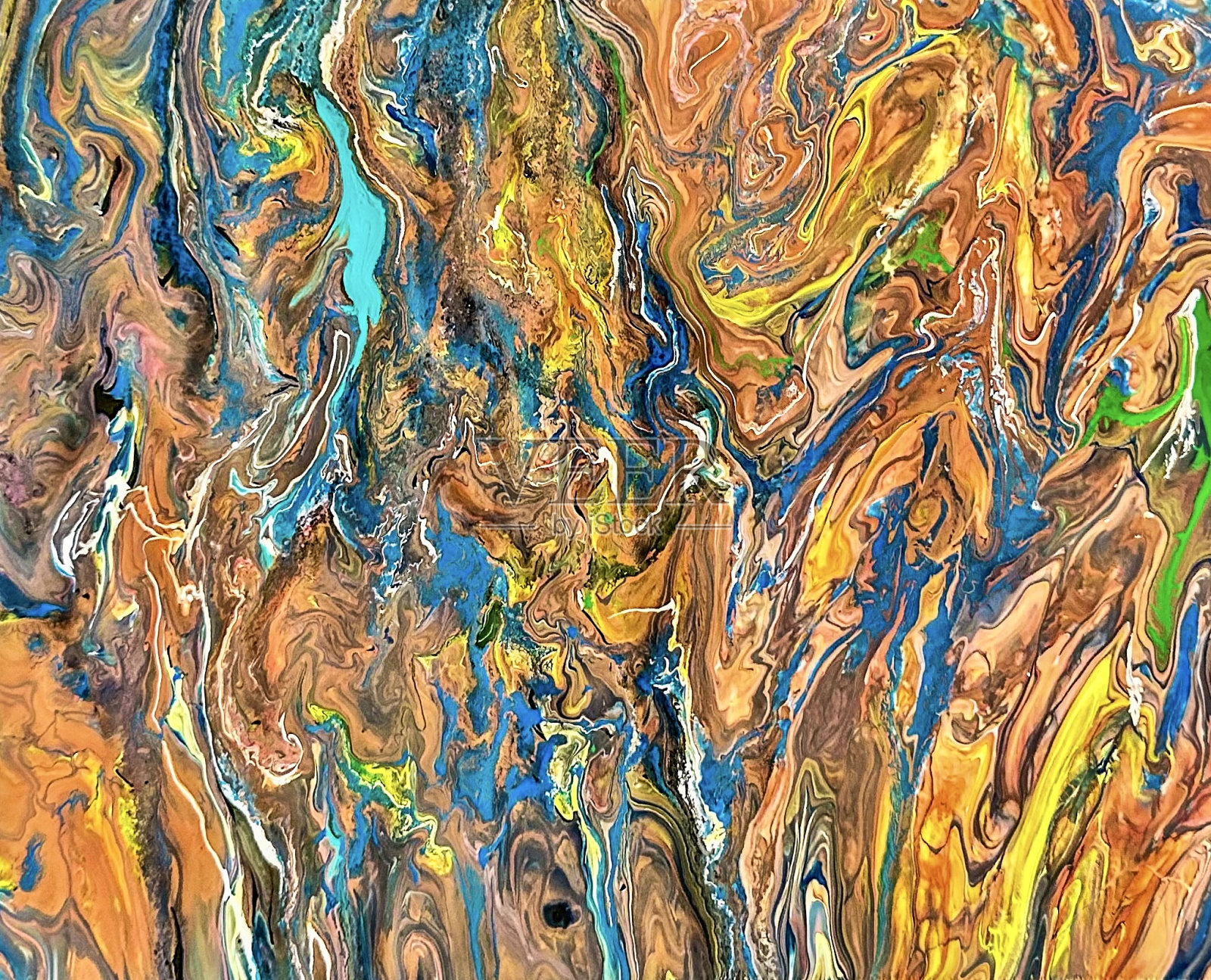 色彩缤纷的抽象艺术照片摄影图片