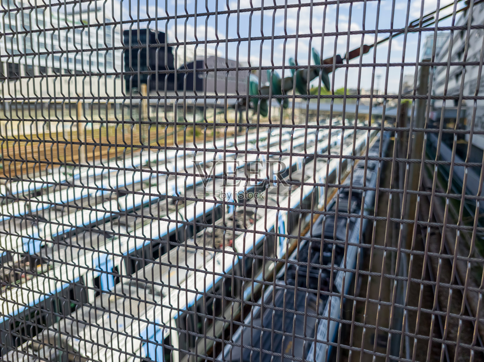 火车站。车站的马车。铁路照片摄影图片