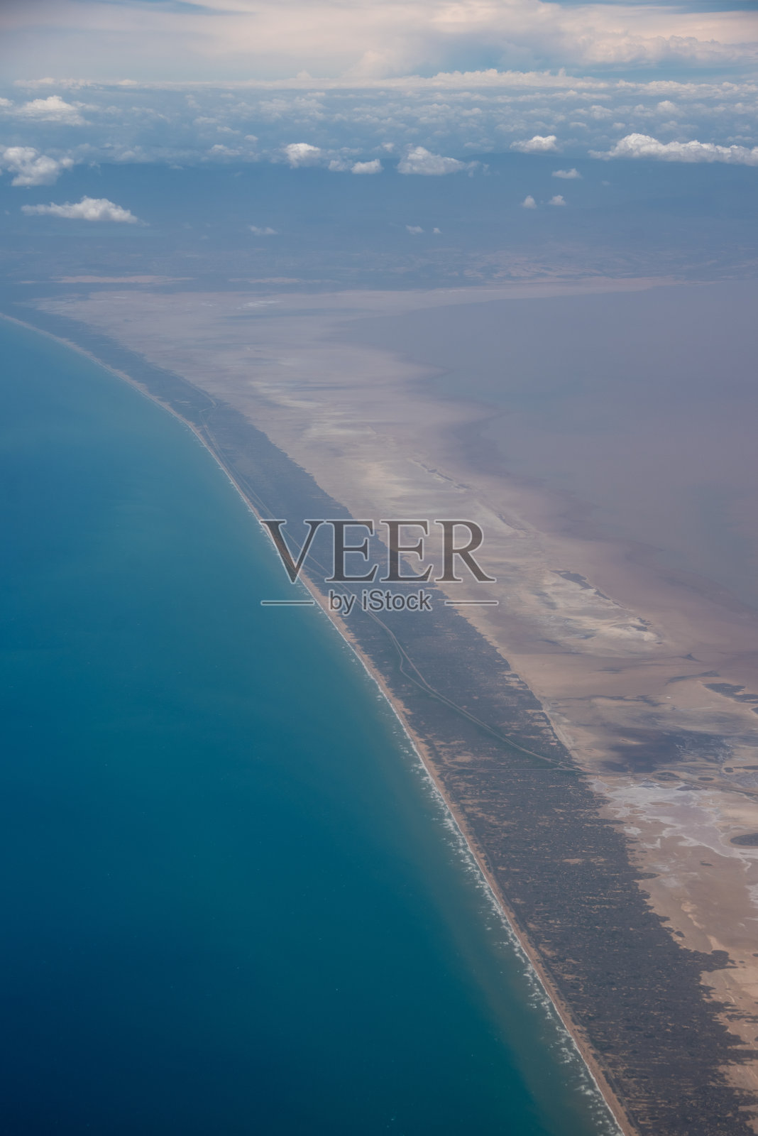 哥伦比亚加勒比海沿岸的干旱地区照片摄影图片