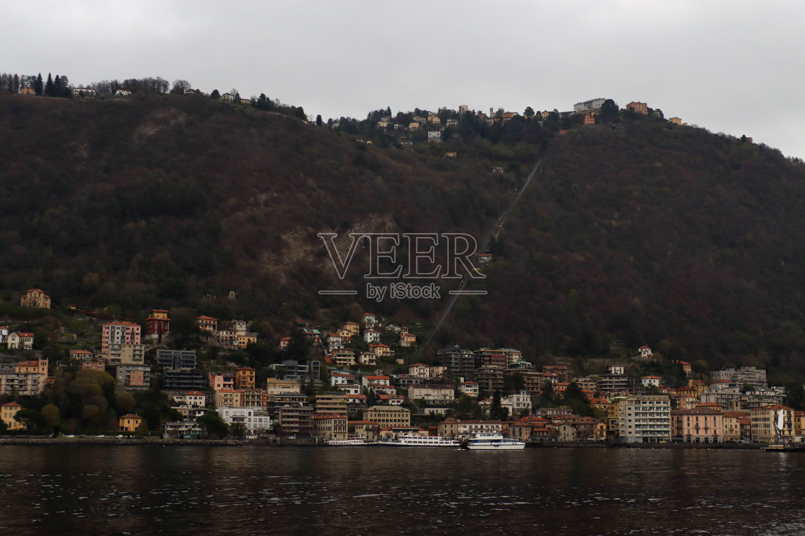 意大利的科莫湖照片摄影图片