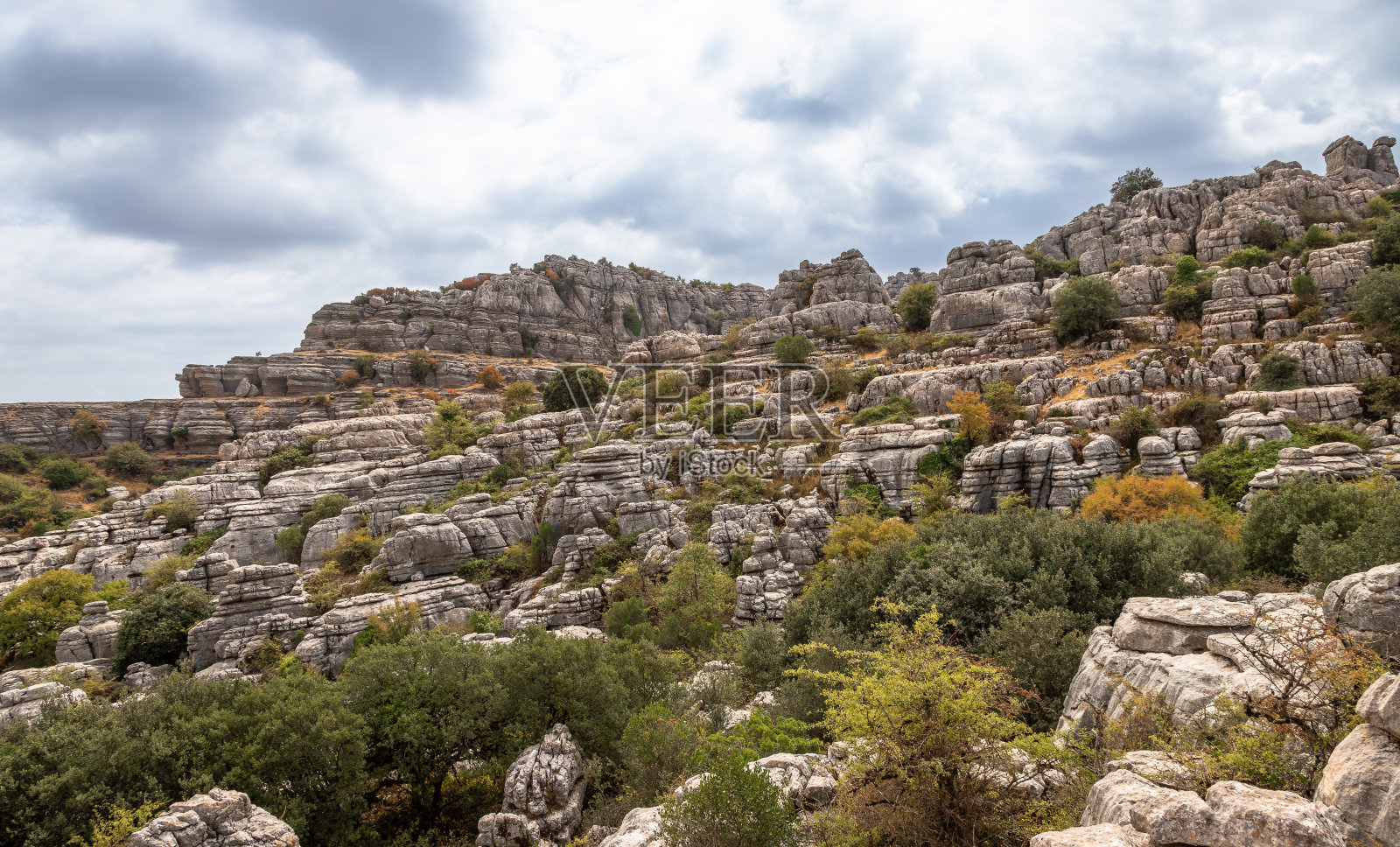 El Torcal de Antequera自然公园保护区照片摄影图片