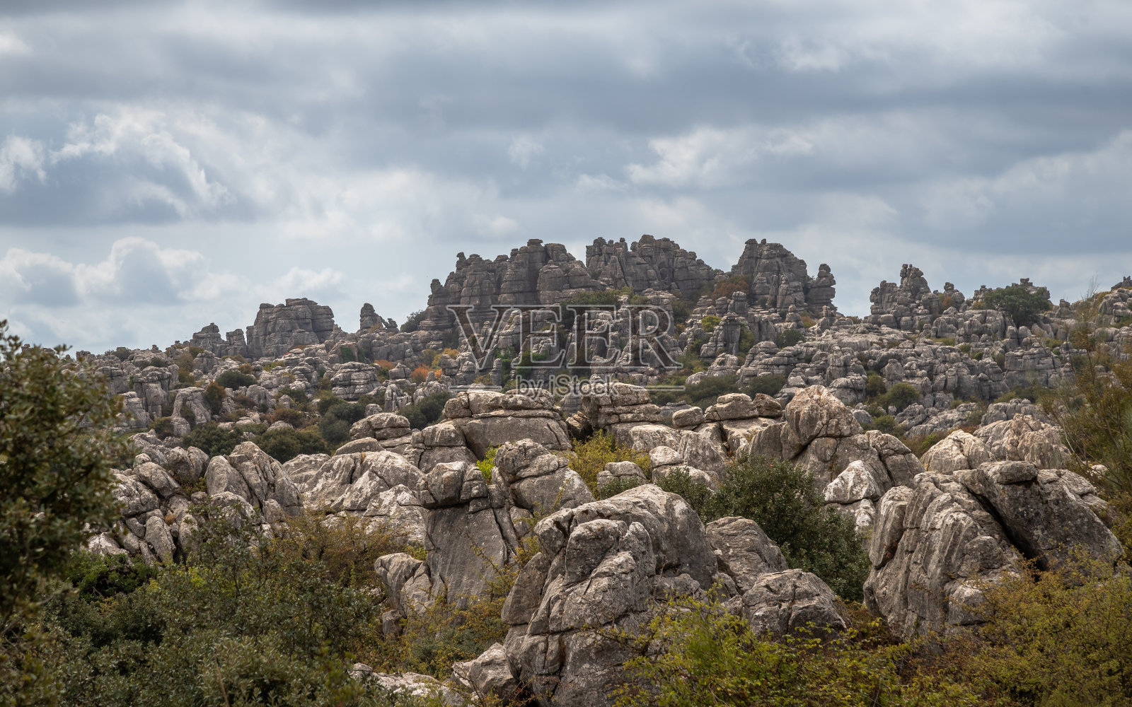 El Torcal de Antequera自然公园保护区照片摄影图片