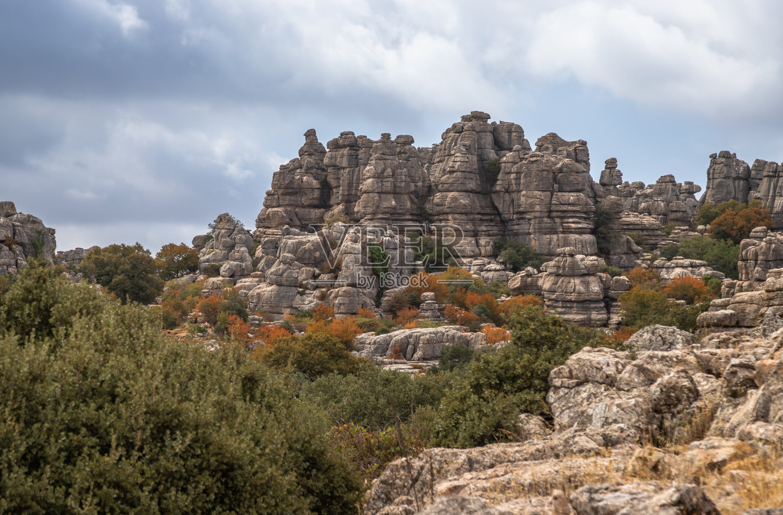 El Torcal de Antequera自然公园保护区照片摄影图片