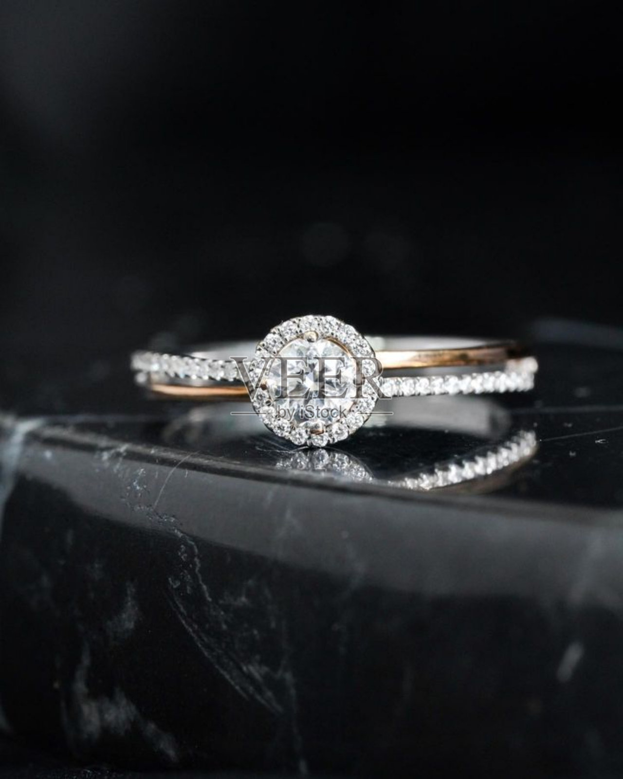 钻石戒指照片摄影图片