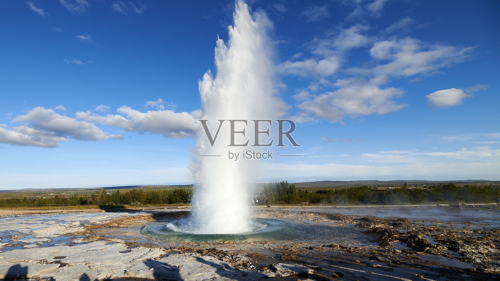 Strokkur喷泉照片摄影图片