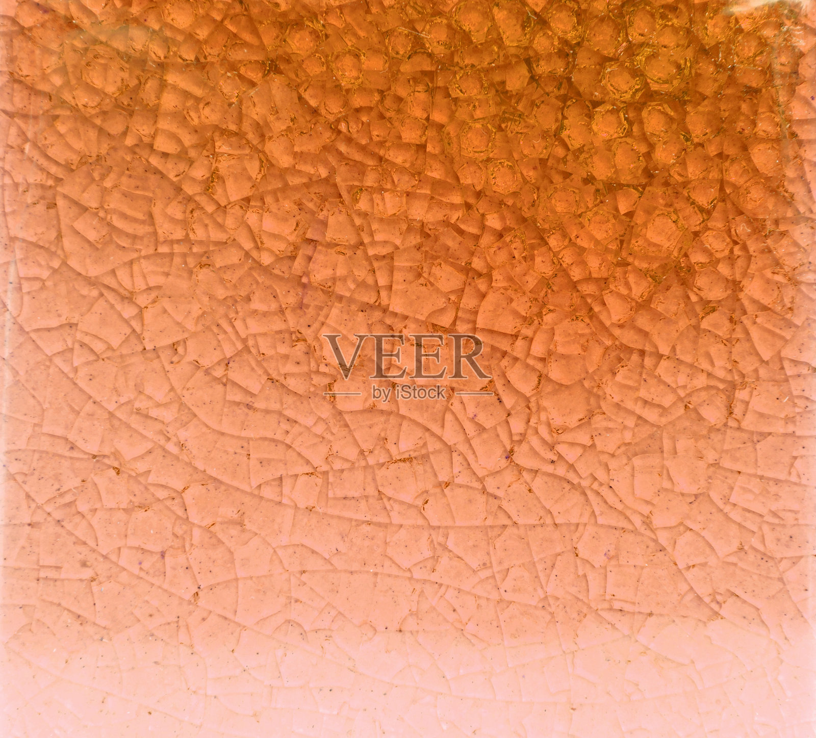 抽象的橙色裂缝玻璃瓷砖背景照片摄影图片