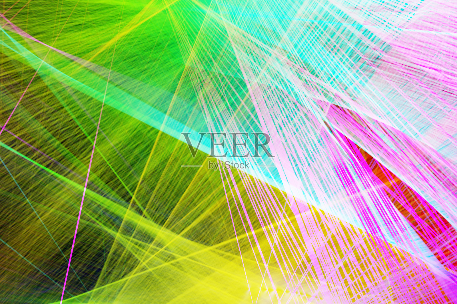 3D插图，抽象彩色渐变背景照片摄影图片