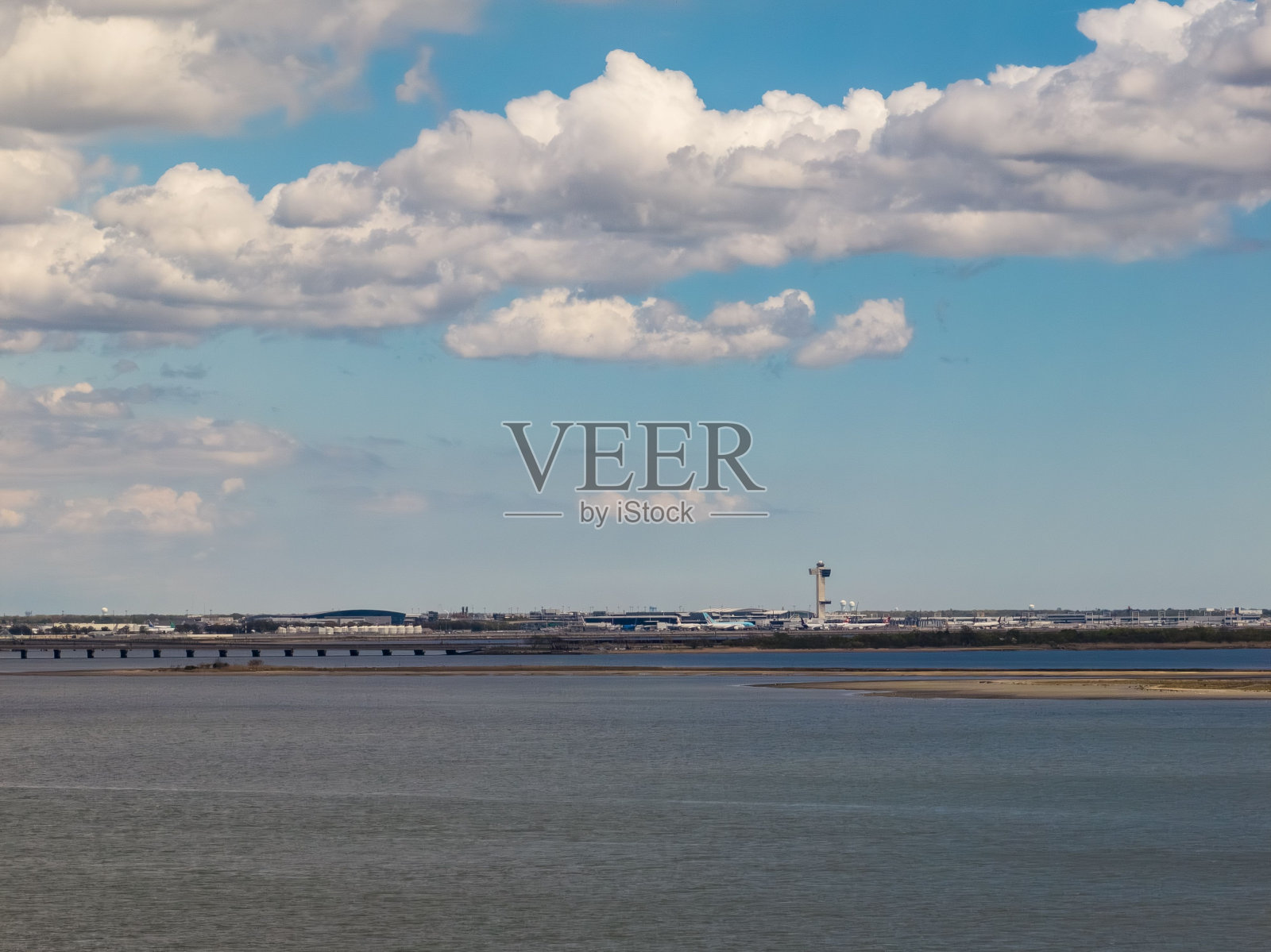 纽约布鲁克林的肯尼迪国际机场鸟瞰图照片摄影图片