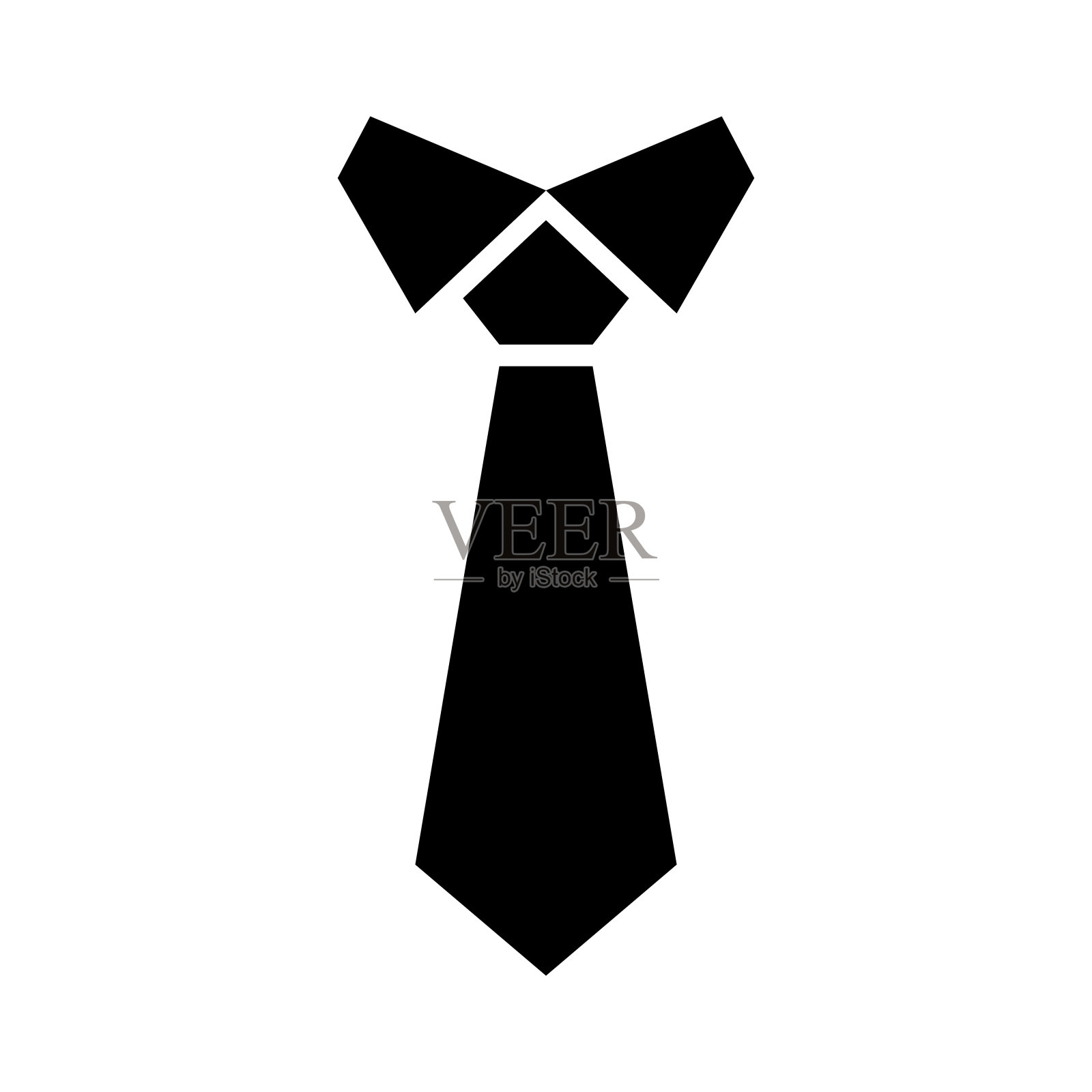 领带图标插画图片素材