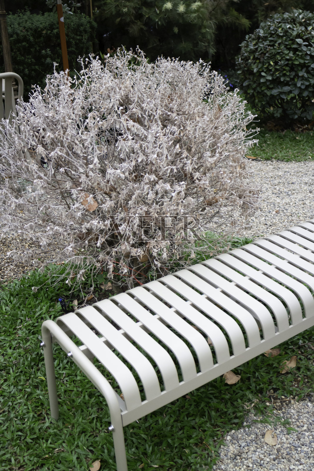 配有老式家具的街边咖啡馆照片摄影图片