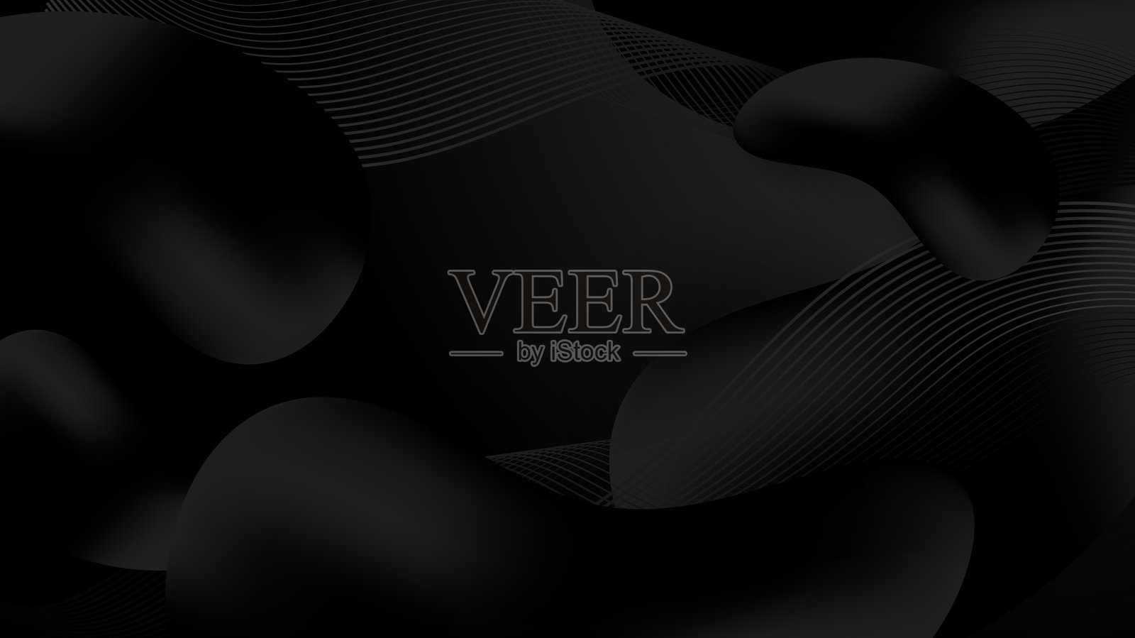 暗渐变抽象奢华灰色设计插画图片素材