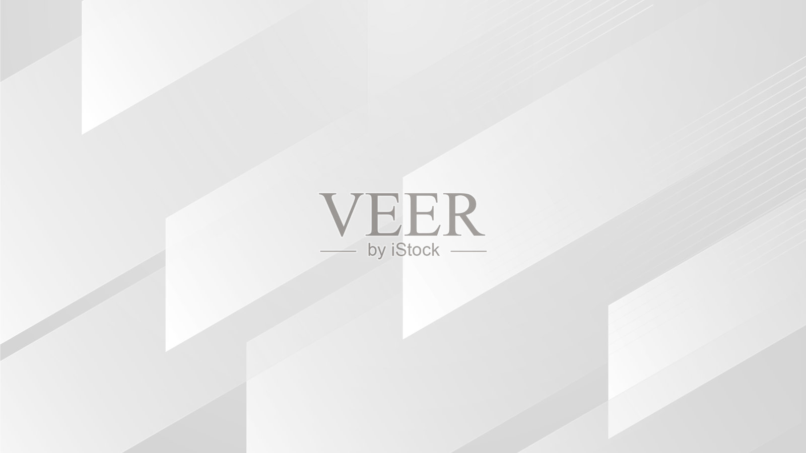 技术横幅设计以白色和灰色为主插画图片素材