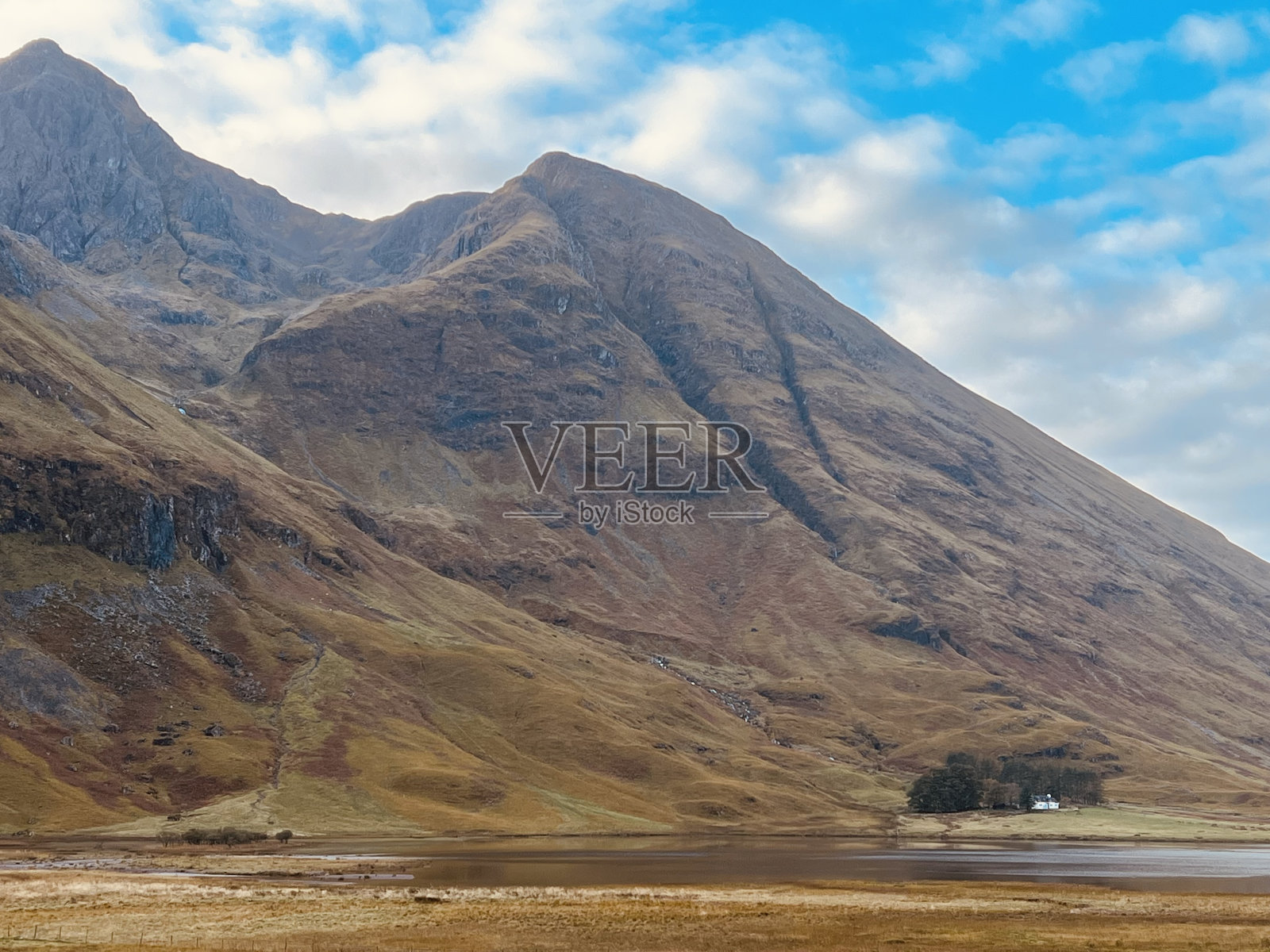 苏格兰的山脉照片摄影图片