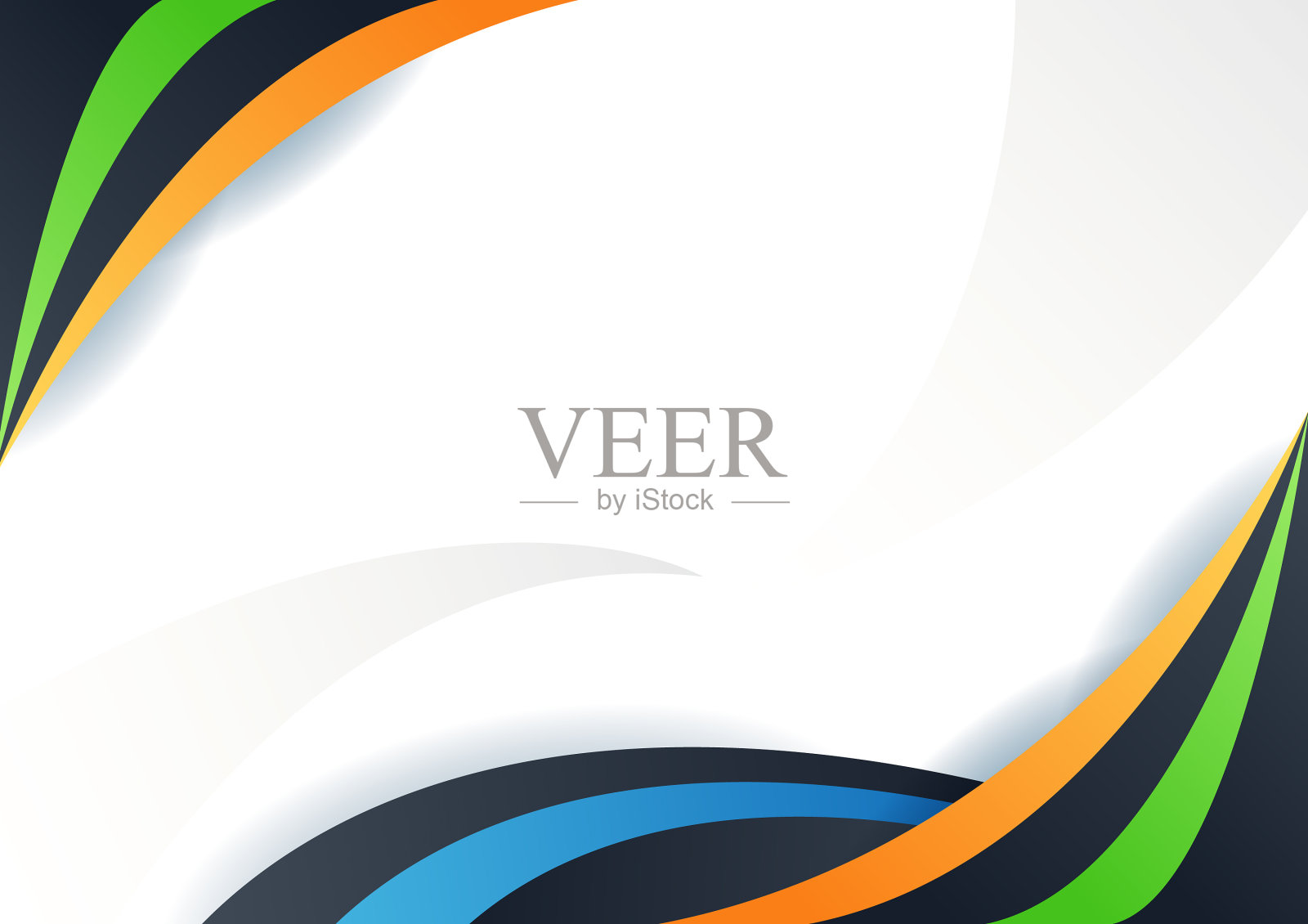 抽象的蓝黑色动态几何形状插画图片素材