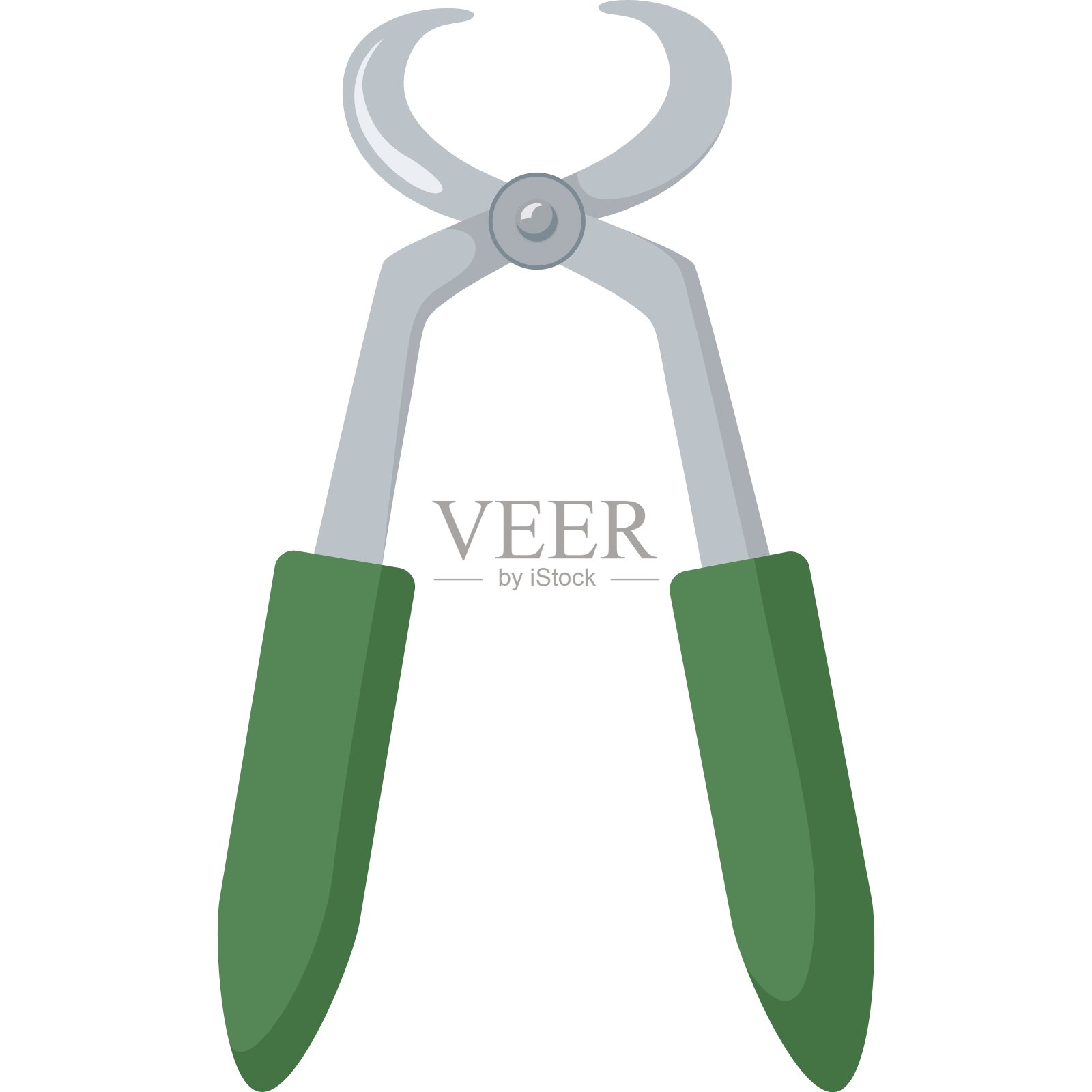 钳子制鞋工具矢量图标插画图片素材