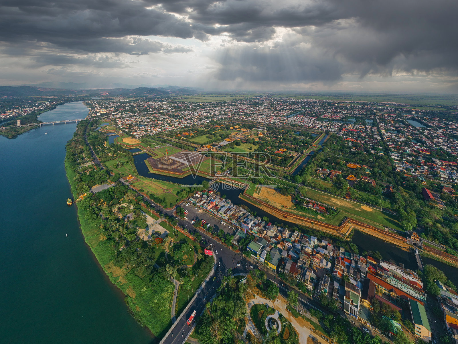 顺化皇城照片摄影图片