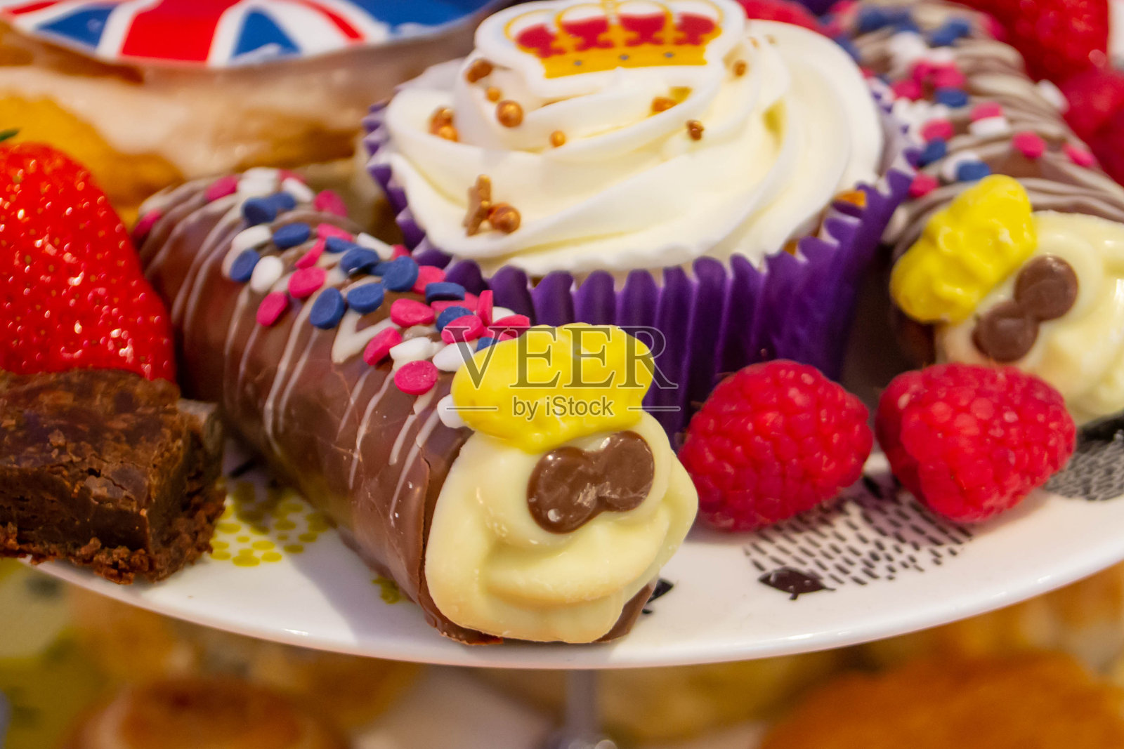 传统的英国下午茶照片摄影图片