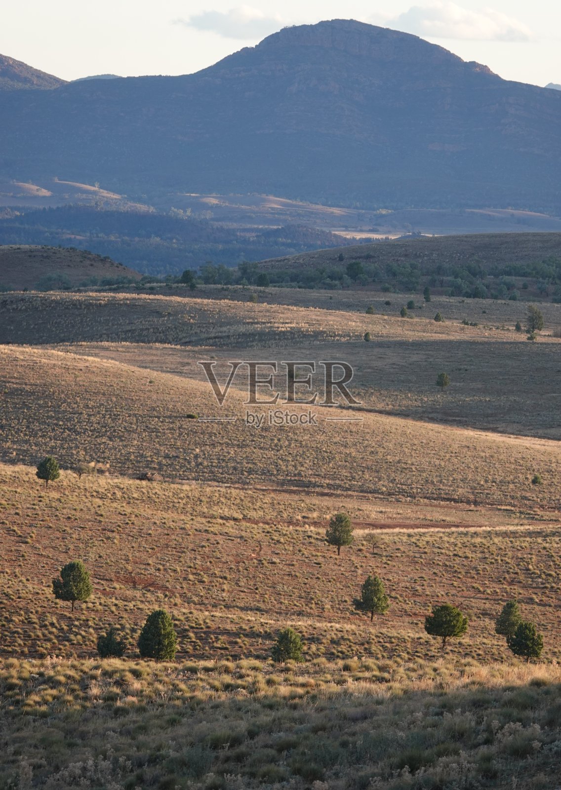 日落从斯托克斯山照片摄影图片