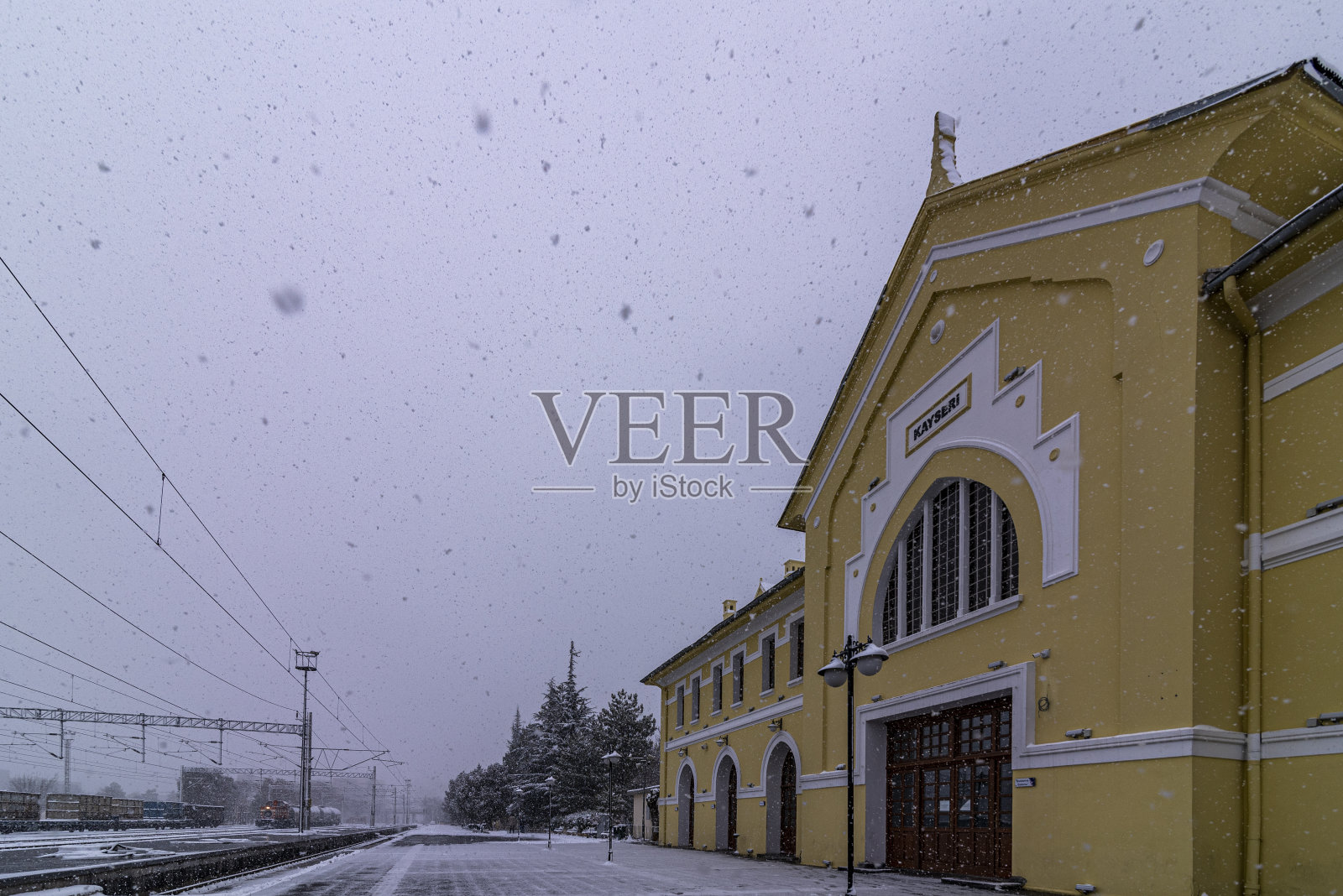 开塞利省火车站形象建筑照片摄影图片