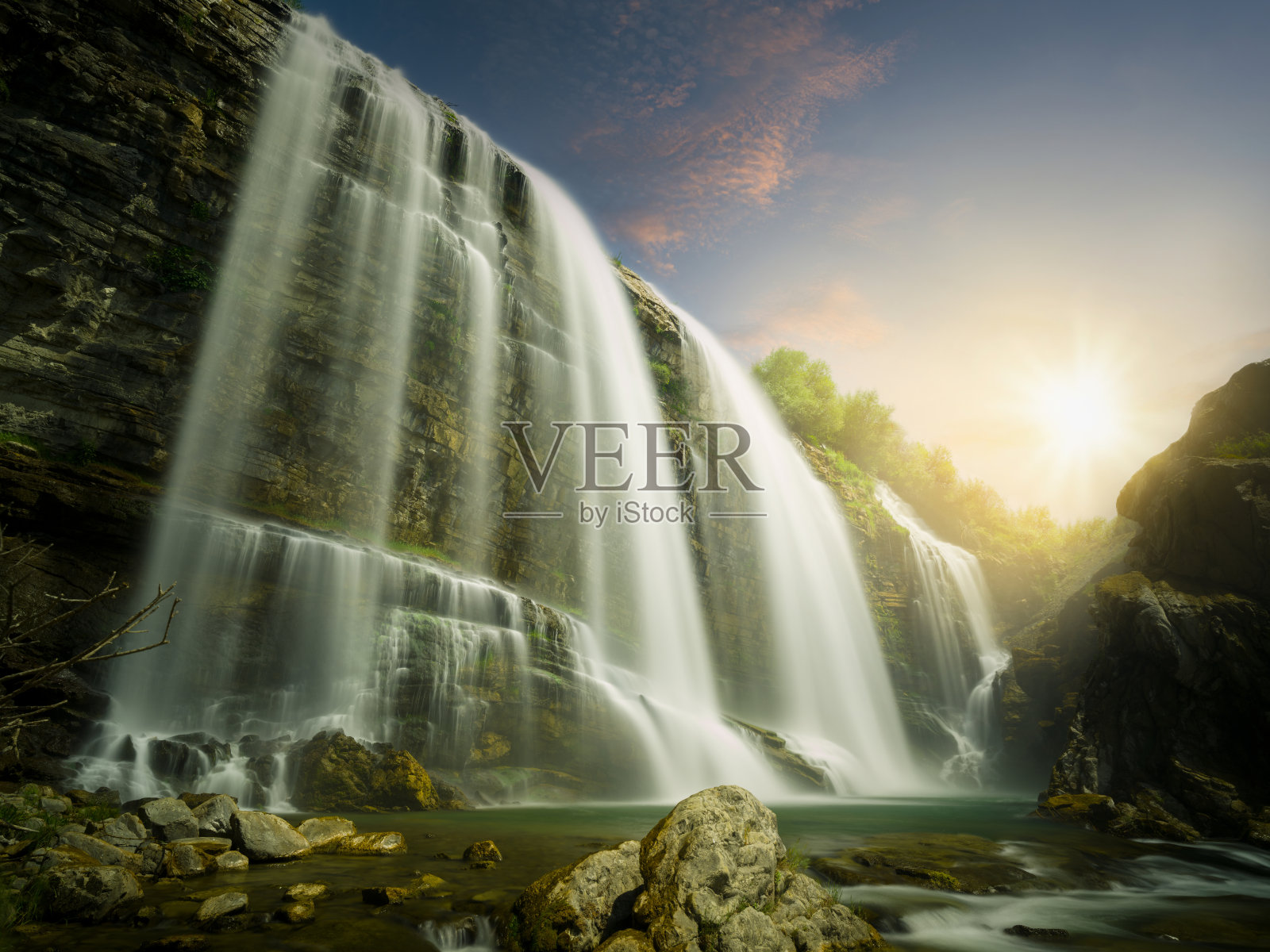 大瀑布照片摄影图片