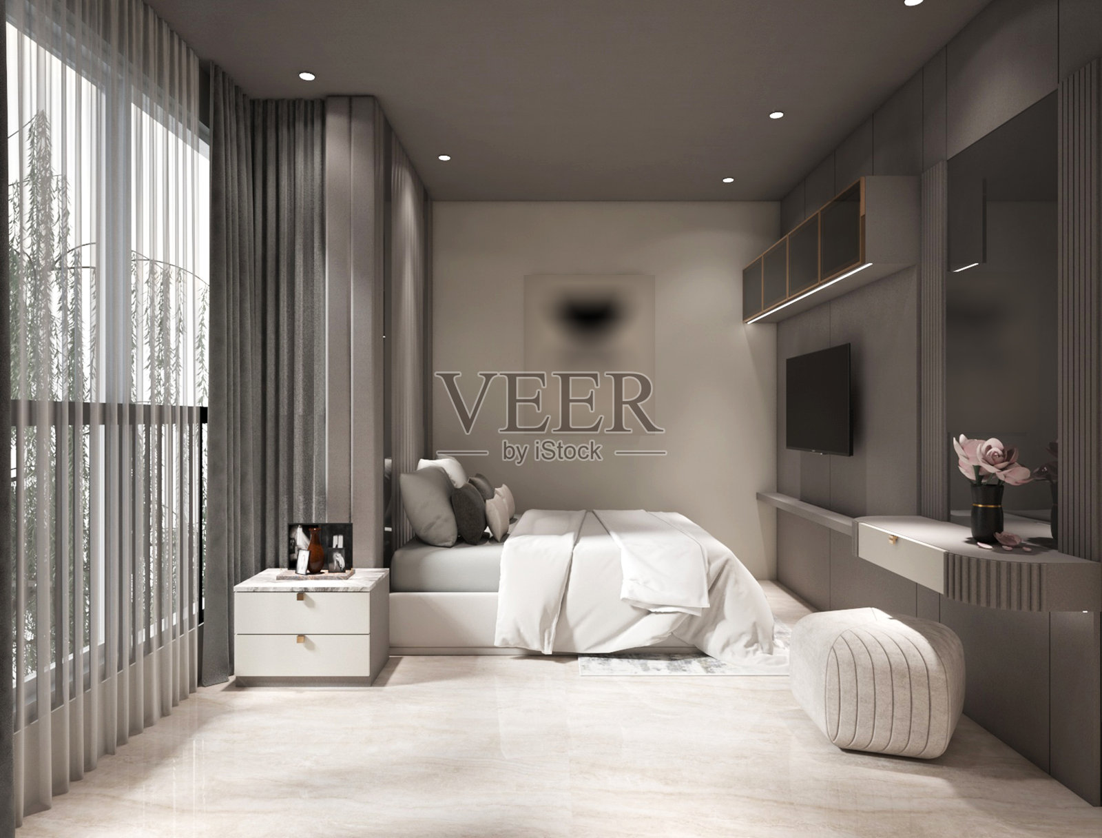 主卧室照片摄影图片