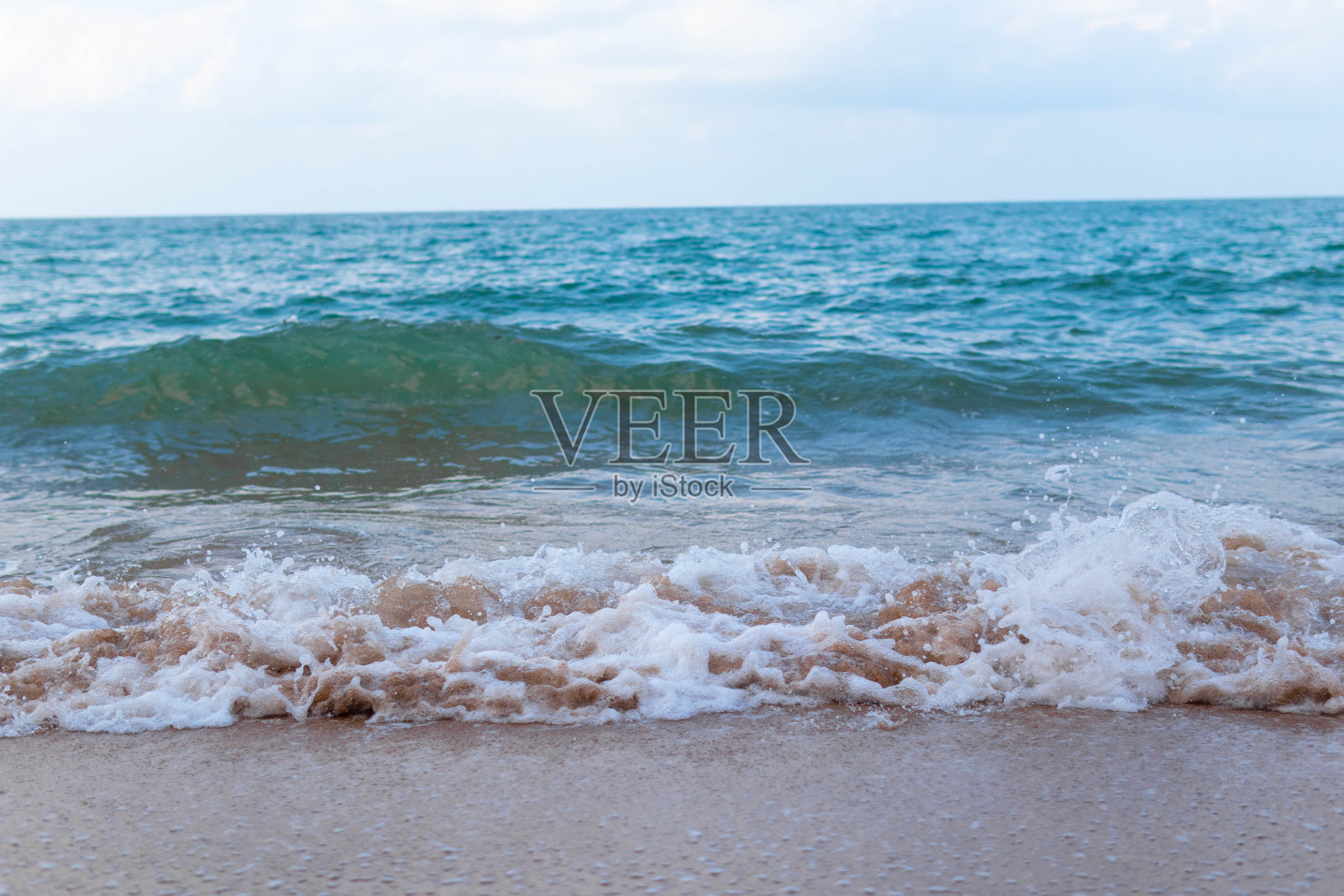 强大的波照片摄影图片