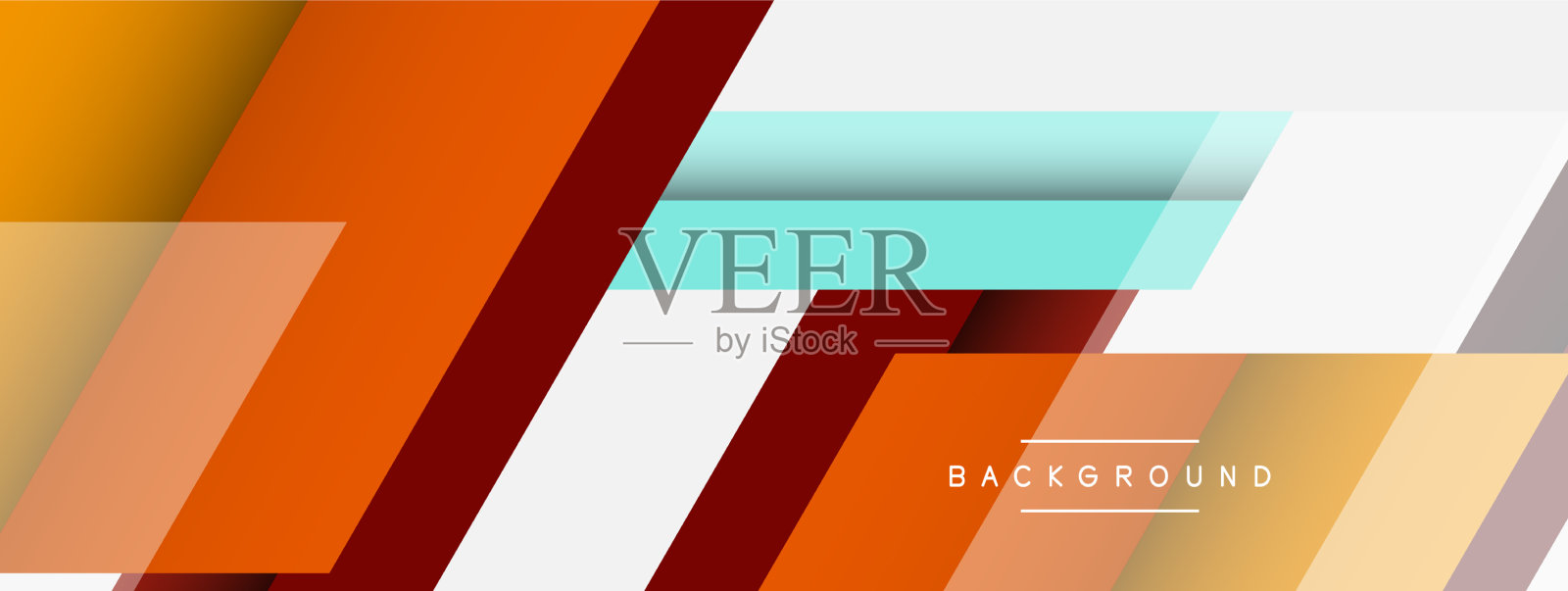 背景抽象重叠色插画图片素材