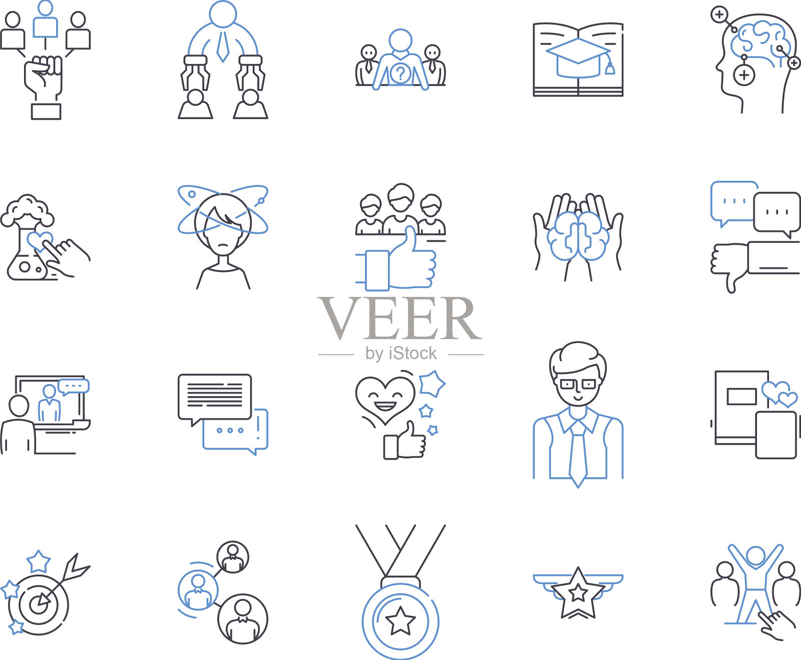 小组研究大纲图标收集小组图标素材