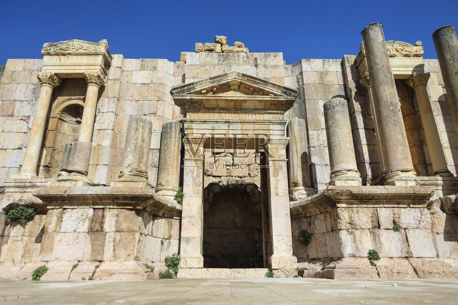 贾拉什的考古遗址照片摄影图片