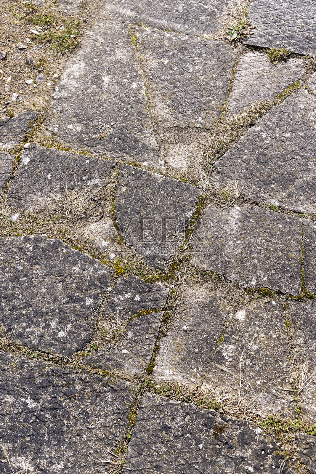 公园里有一部分旧装饰路供散步照片摄影图片