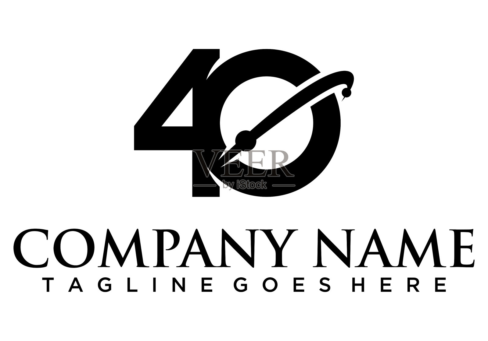 40 .全球标志标志设计插画图片素材