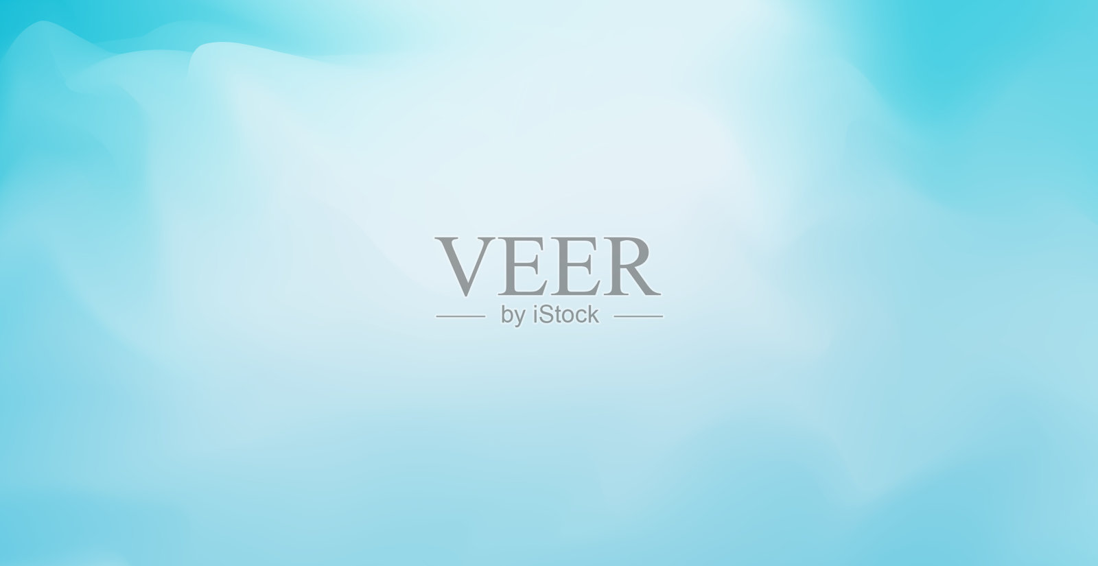 蓝色水彩抽象背景。墙纸。矢量图插画图片素材