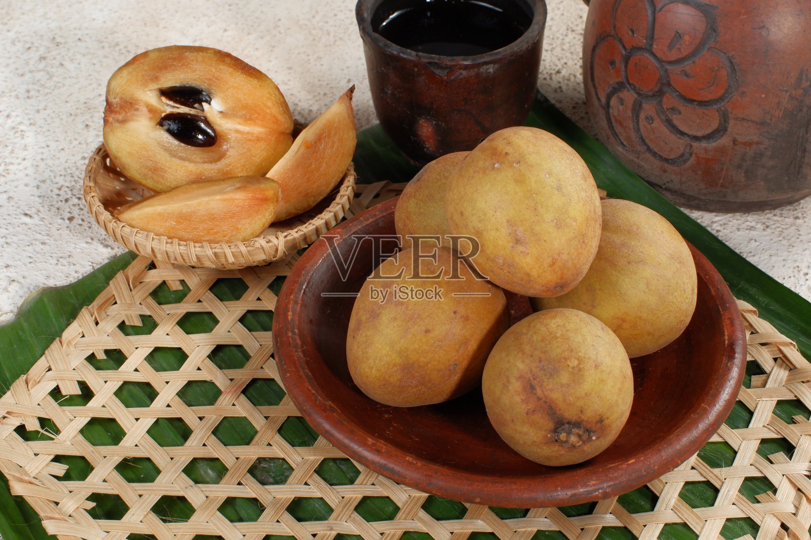 sawo水果照片摄影图片