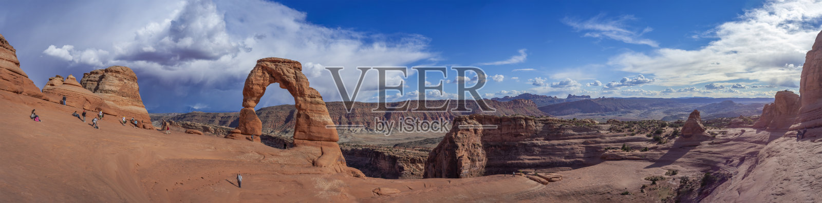 精致拱门，犹他州，美国照片摄影图片