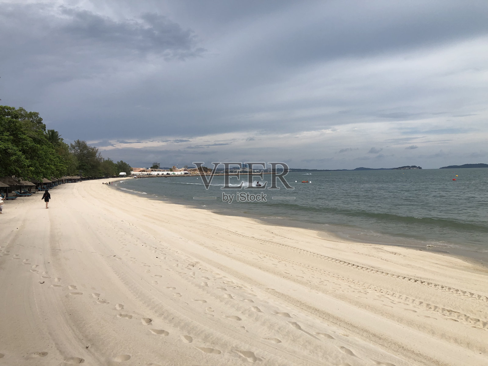 柬埔寨西哈努克市索卡海滩照片摄影图片