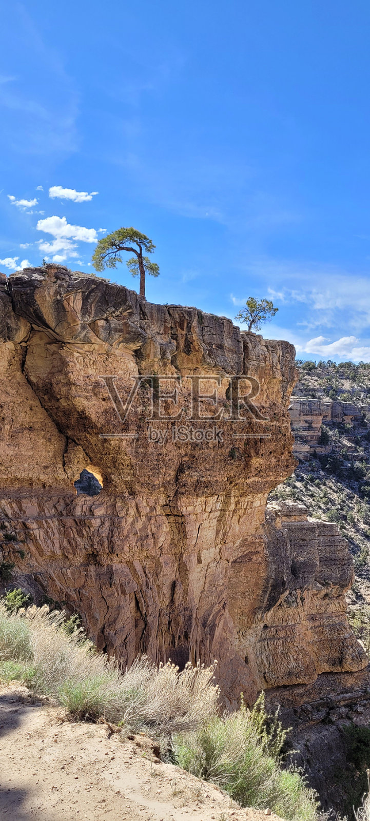大峡谷的大自然。照片摄影图片