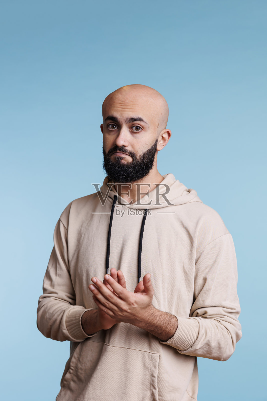 阿拉伯男子拍手画像照片摄影图片