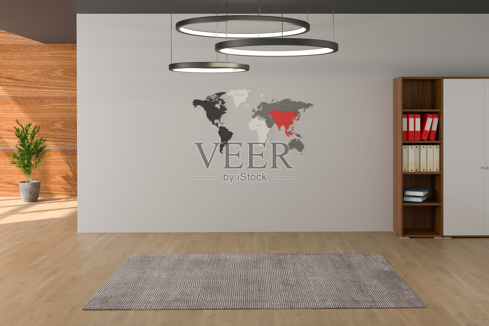 办公室室内设计，自由空间室内设计照片摄影图片