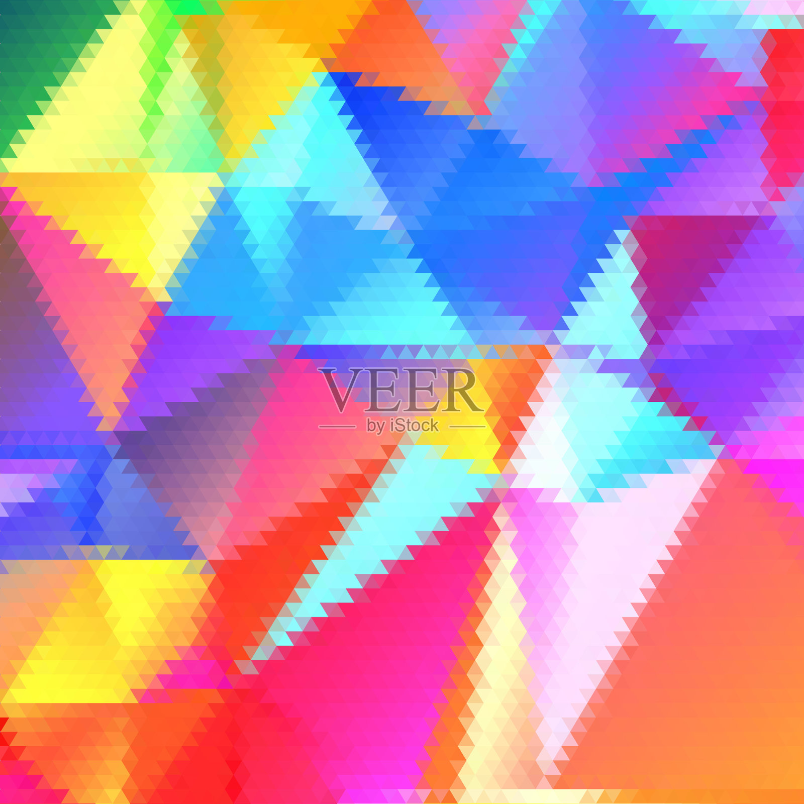 美丽的节日背景鲜艳多彩插画图片素材