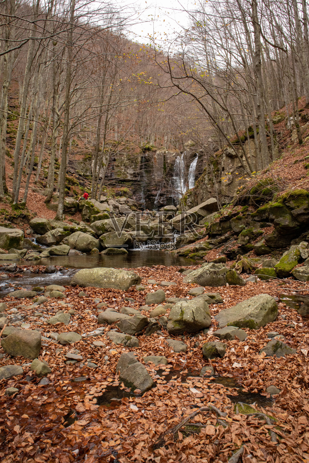 达尔达格纳瀑布，艾米利亚罗马涅照片摄影图片