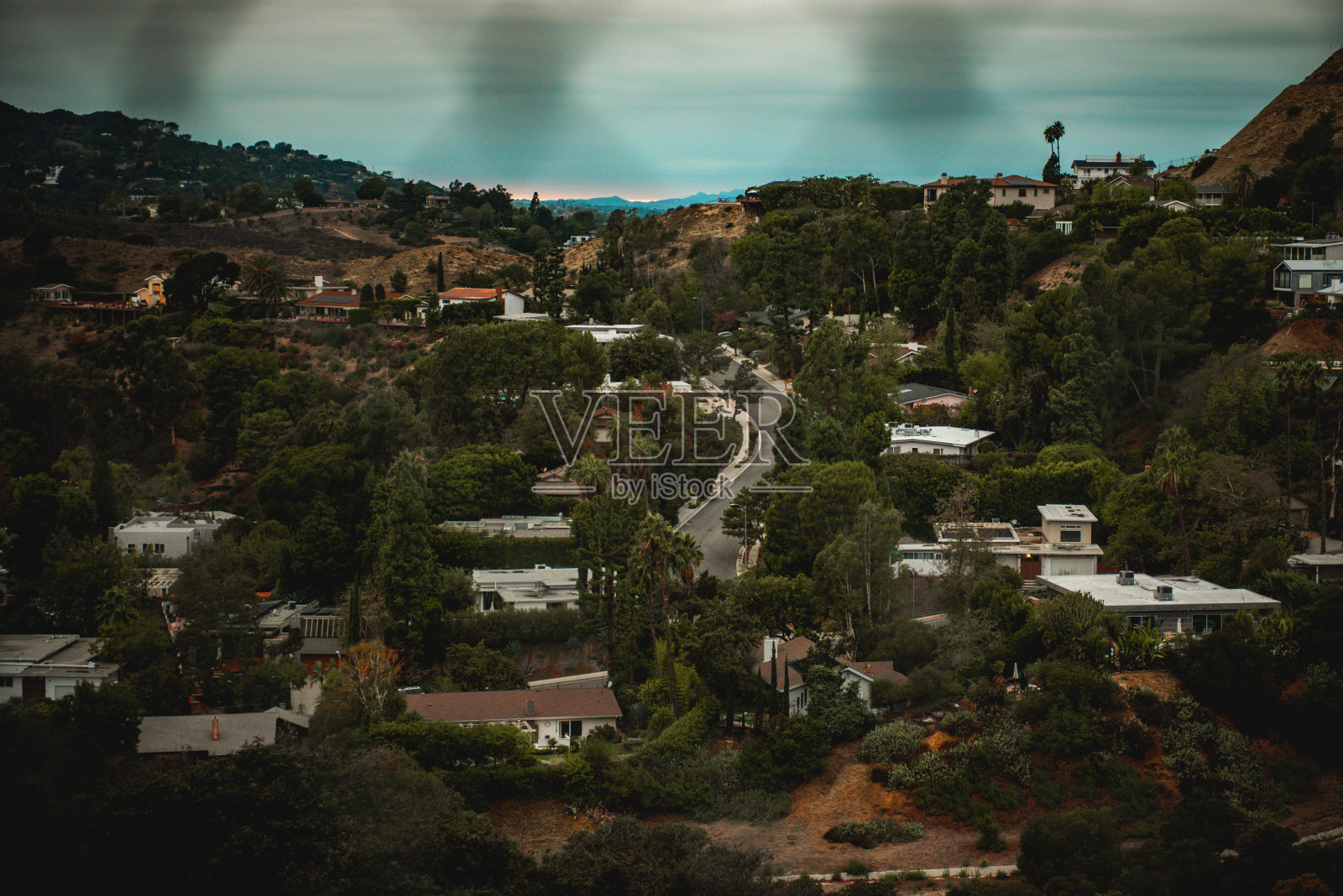 好莱坞山照片摄影图片