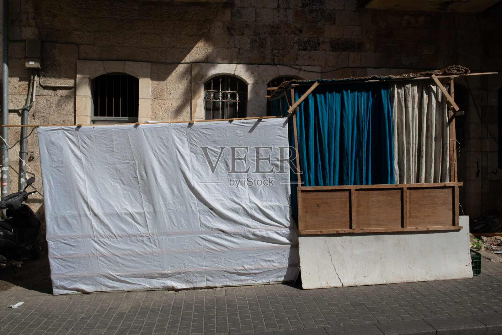 耶路撒冷的棚屋照片摄影图片