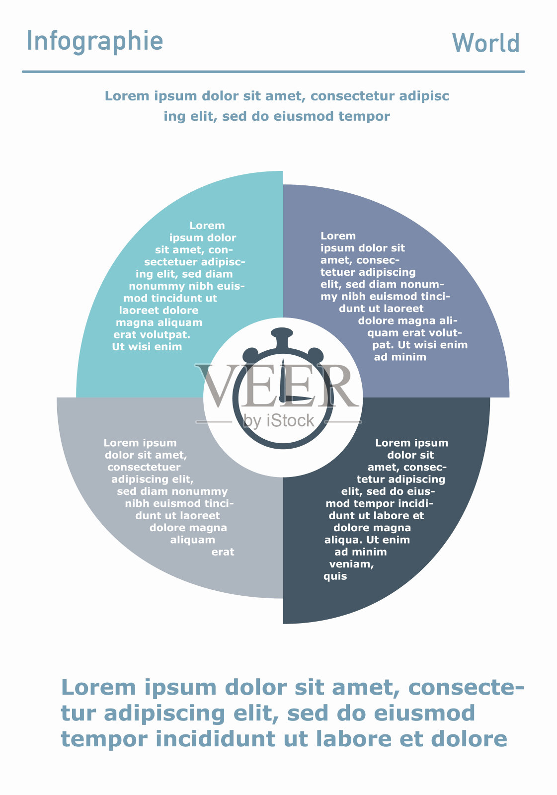 信息图表海报或横幅插画图片素材