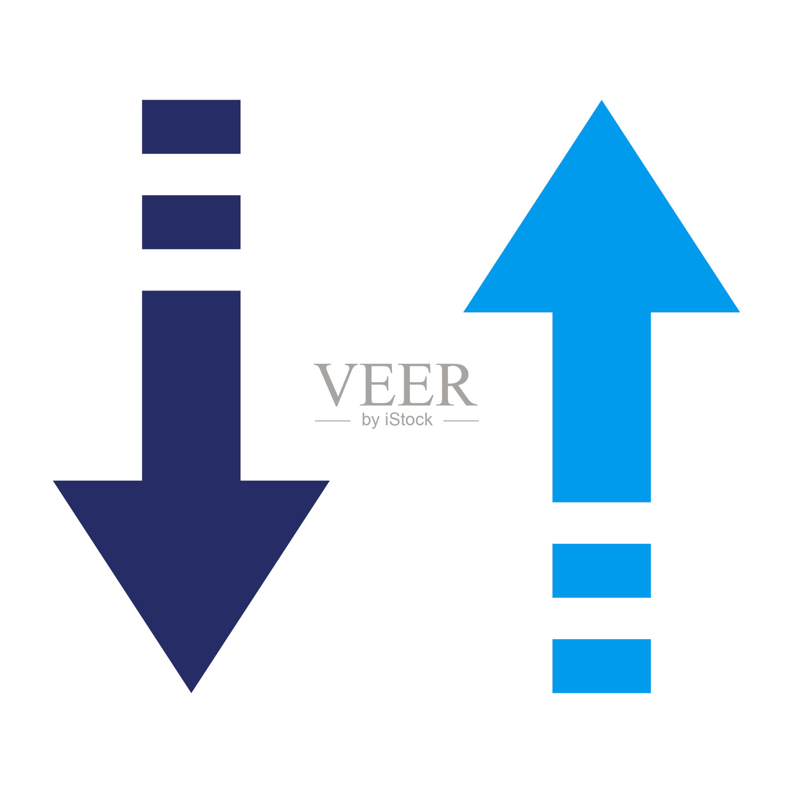 箭头上下移动，连接图标图标素材