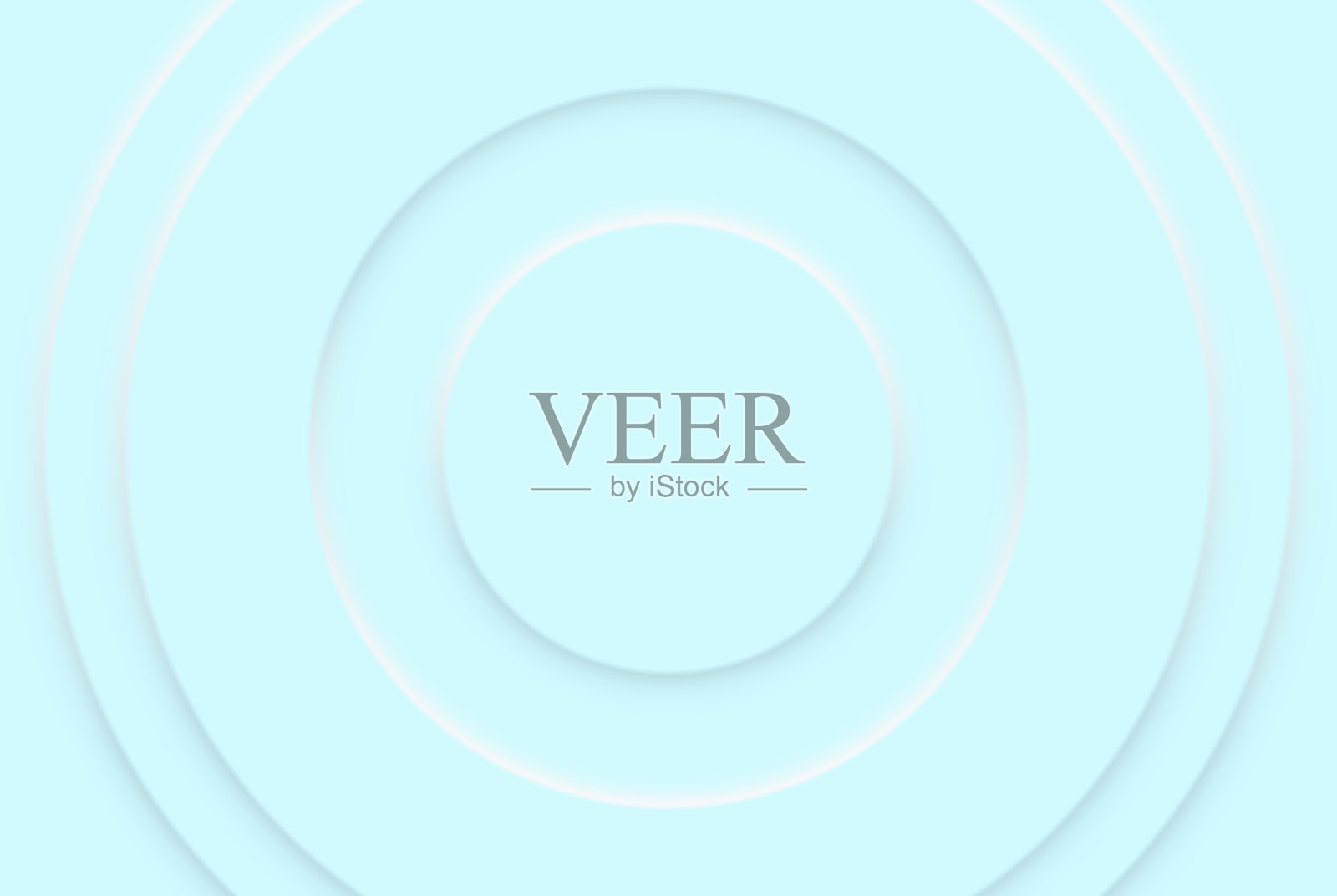 几何新形态背景，圆形阴影蓝色背景插画图片素材